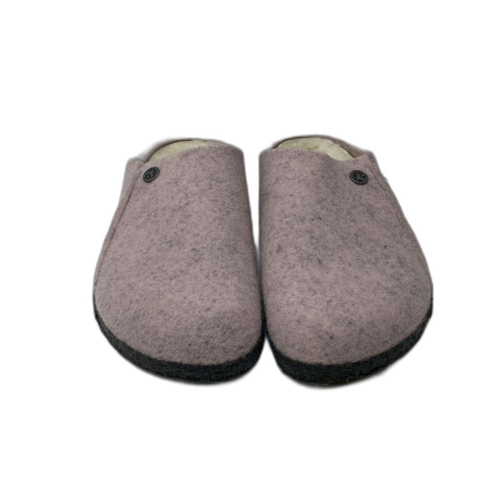 Birkenstock Zermatt Shearling Slippers Soft Pink Wool Women's 11 Men's 9 L11 M9 - Picture 7 of 9